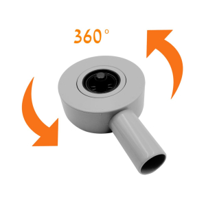 Odpływy z obrotowym syfonem